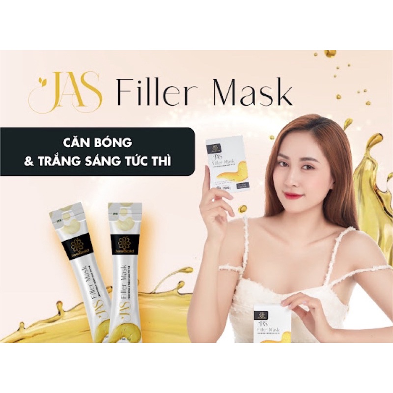 Mặt Nạ Gel Lột JAS FILLER MASK Căng Bóng, Trắng Sáng, Dưỡng Ẩm, Làm Sạch Da và Thu Nhỏ Lỗ Chân Lông, Dịu Da