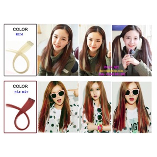 [CLIP THẬT] Line tóc nối tơ, tóc highlight N002