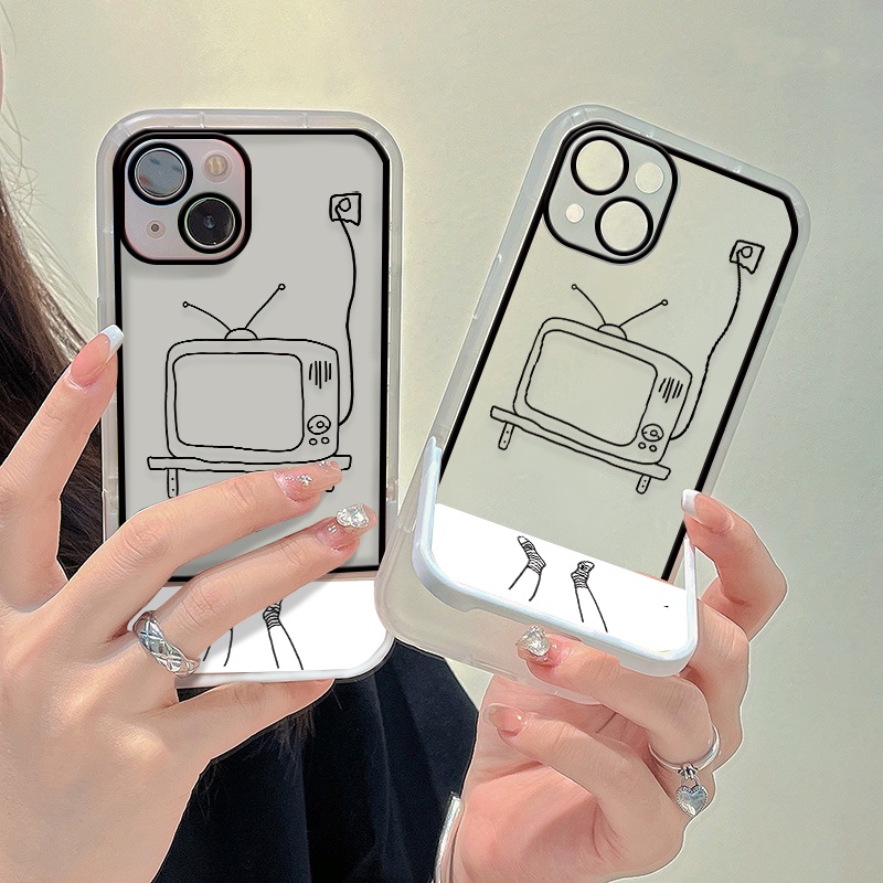 Ốp Điện Thoại Silicon Mềm Trong Suốt Chống Sốc In Hình Hoạt Hình Cho Iphone 13 11 12 Pro MAX X XR XS MAX 12 Pro 6 6S 7 8 Plus