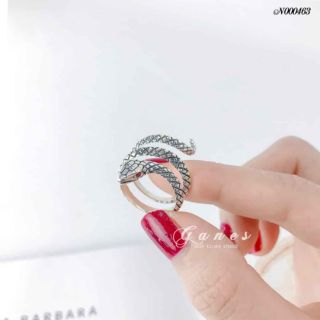 NHẪN RẮN BẠC SIÊU HOT(CHUẨN BẠC)