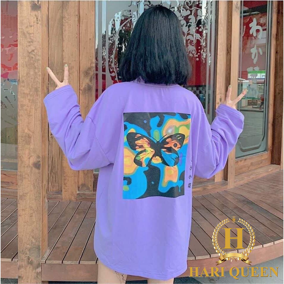 Áo thun 3d hình bướm in lưng NTA0820