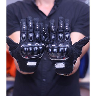 Găng probiker full ngón có gù