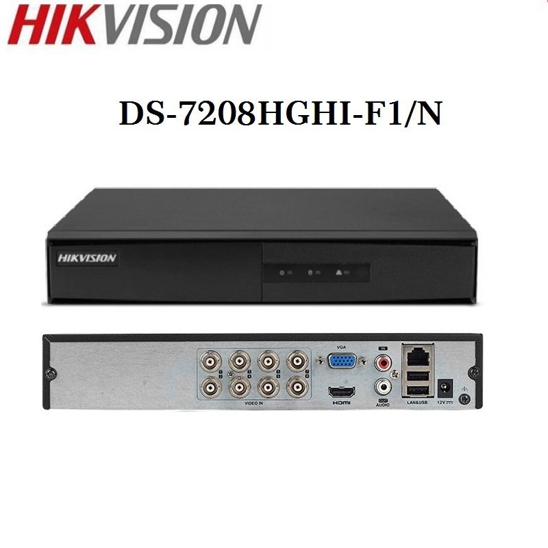 Đầu Ghi Camera HIKVISION DS-7208HGHI-F1 Chính Hãng Bảo Hành 24 Tháng