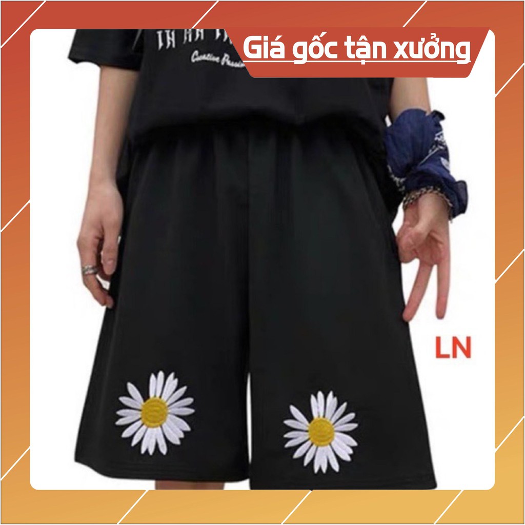 Quần đùi hai bông cúc hai bên LN12
