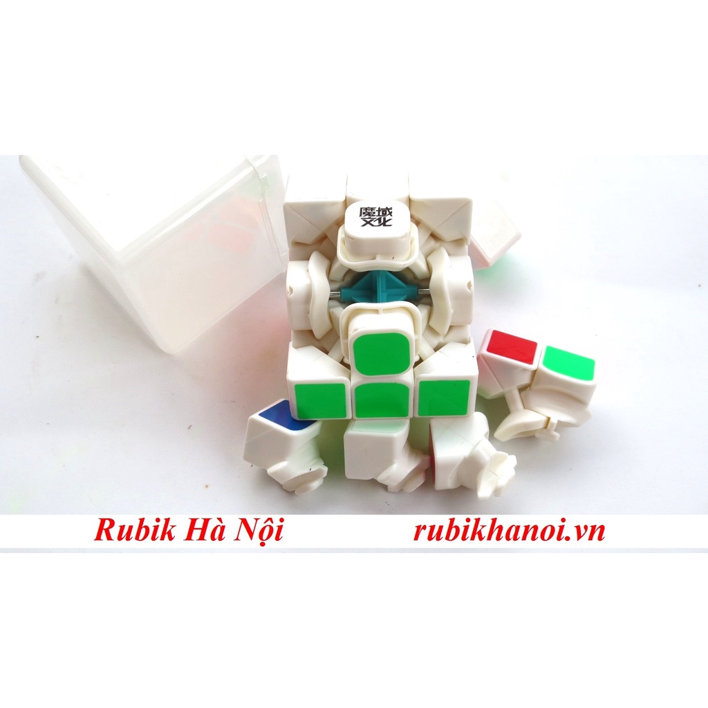 Rubik 3x3 Moyu Weilong GTS V2 White Có Nam Châm Phiên Bản Giới Hạn
