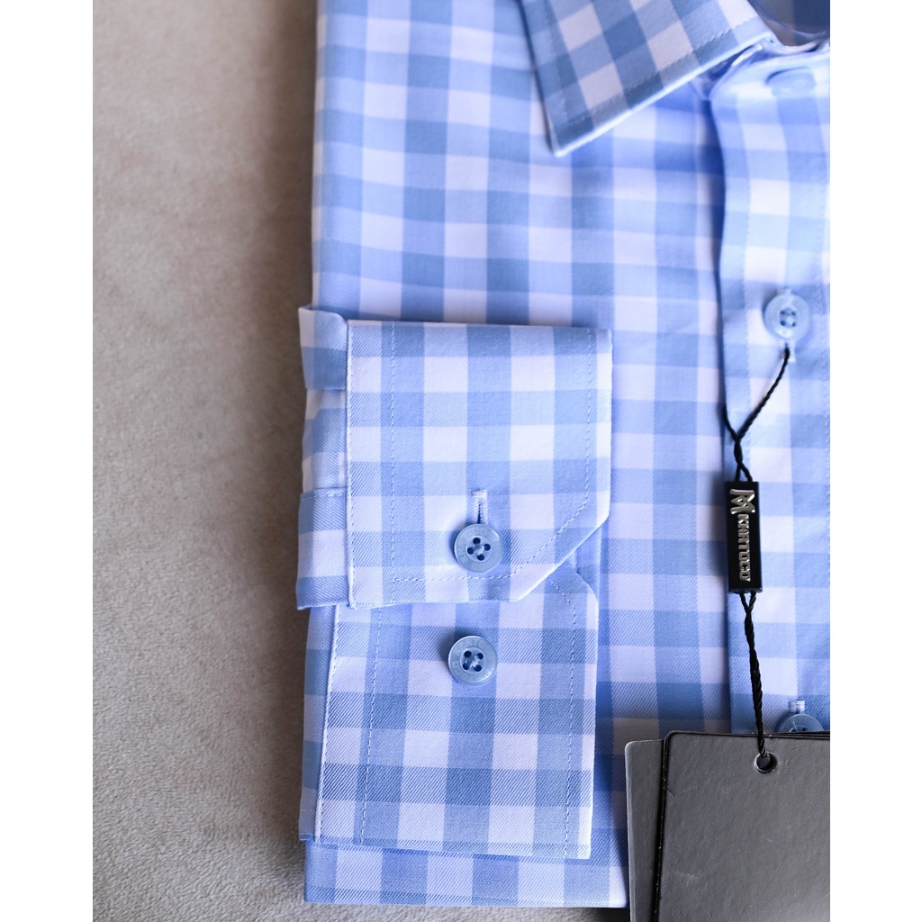 Áo sơ mi nam Khatoco tay dài