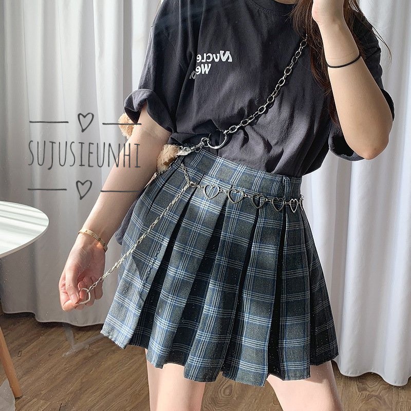 (Lẻ) Dây Xích đeo quần-chain thắt lưng, eo hình trái tim đơn giản