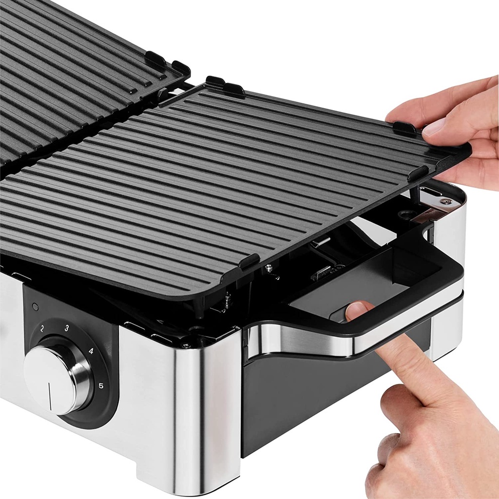 Bếp Nướng 2 Vùng Riêng Biệt WMF Lono Master Grill Hàng Chính Hãng