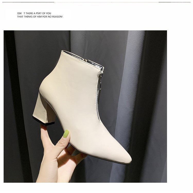 Bốt nữ, Giày cao gót cao 7cm BT02 thời trang Hàn Quốc hot trend VIETLAVANI ( có ảnh thật kèm theo) | BigBuy360 - bigbuy360.vn