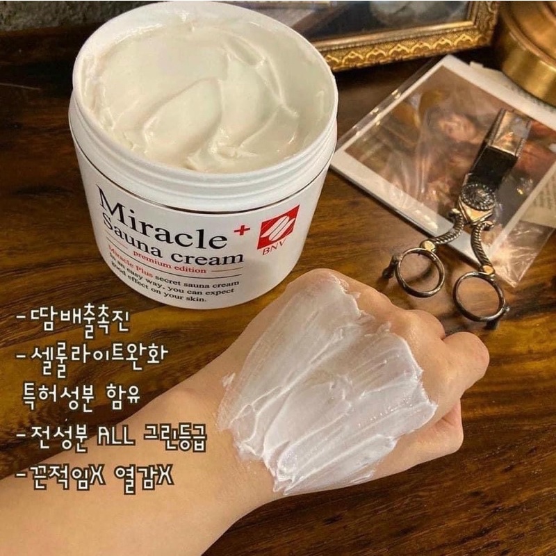 Kem massge tan mỡ thế hệ mới Micracle Sauna Cream Korea