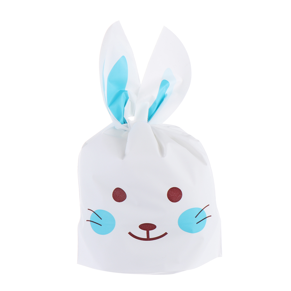 Set 10 Túi Đựng Bánh Quy Tạo Hình Thỏ Dễ Thương
