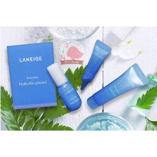Set dưỡng da mini laneige water bank kit