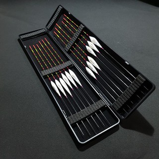 Bộ 12 phao câu đài nano màu trắng sứ - Hộp phao câu đài