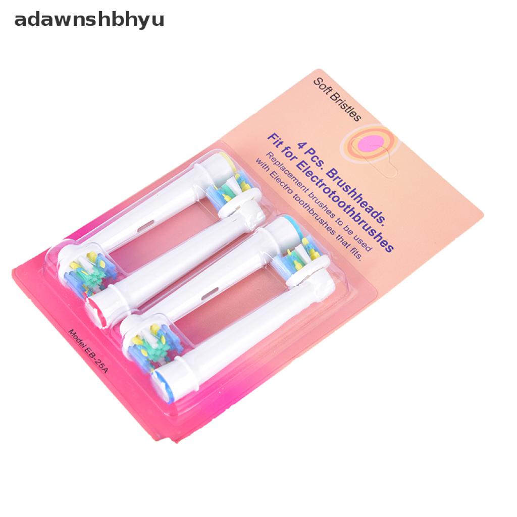 Bộ 4 Bàn Chải Đánh Răng Điện Thay Thế Cho Braun oral B