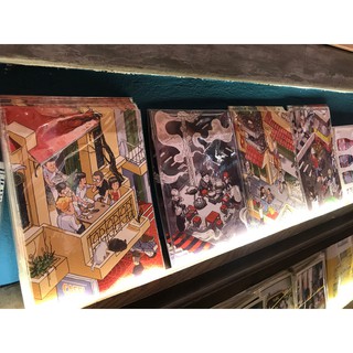 Thiệp postcard Bình Dị Hà Nội - Trà đá