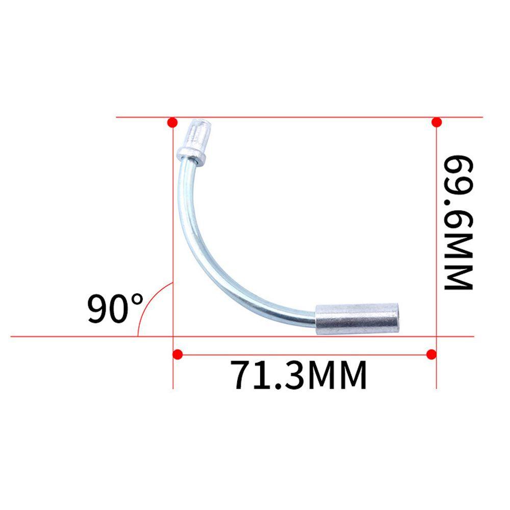 Bộ 10 Ống Dẫn Phanh Xe Đạp Gấp Được 90 Độ 110 Độ DANILO