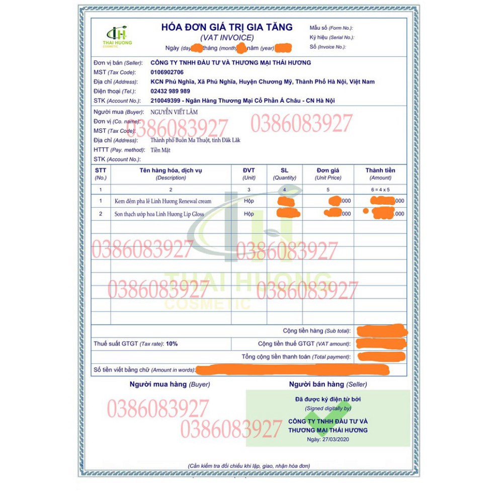 Kem đêm pha lê Linh Hương renewal cream date mới