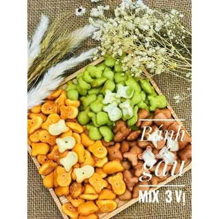 900G BÁNH GẤU NHÂN KEM / BÁNH GẤU NHÂN KEM MIX VỊ