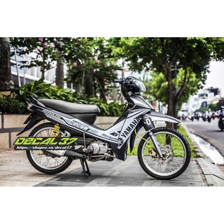 Tem Trùm Sirius Racing trắng