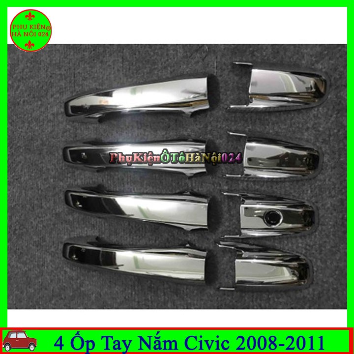 [Civic 2008-2011] Ốp Tay Hõm Mạ Crom Civic 2008-2011