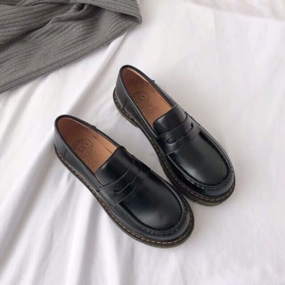 Giày Loafer Da Lì Vintage ( Có ảnh thật )