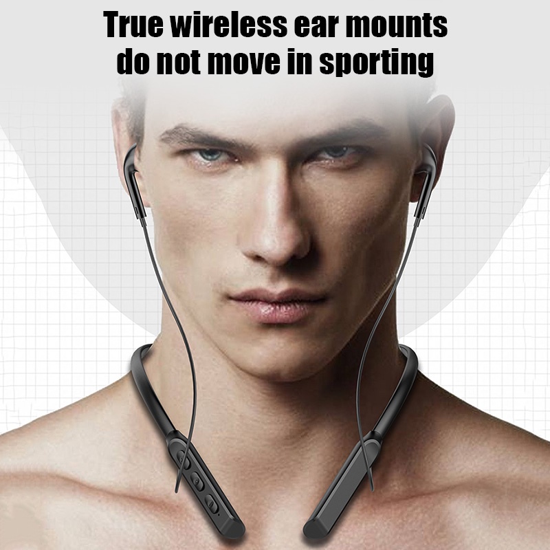 Tai Nghe Thể Thao Đeo Cổ Không Dây GB-02 Tws Bluetooth 5.0 GB12