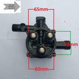 bộ đầu bơm máy rửa xe - đầu bơm máy rửa xe - kèm rơ le