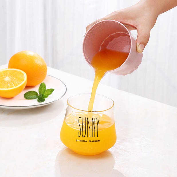 Máy ép trái cây đơn giản Hướng dẫn sử dụng trái cây Juice Cup Squeezed Orange Juice Mini Hướng dẫn sử dụng Máy ép trái c