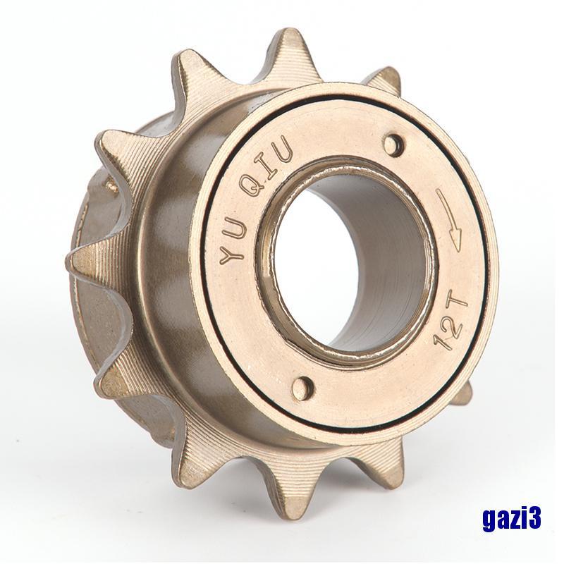 (gazi3) 12T Teeth Single Speed Freewheel Sprocket Gear Bicycle Accessories Freewheel