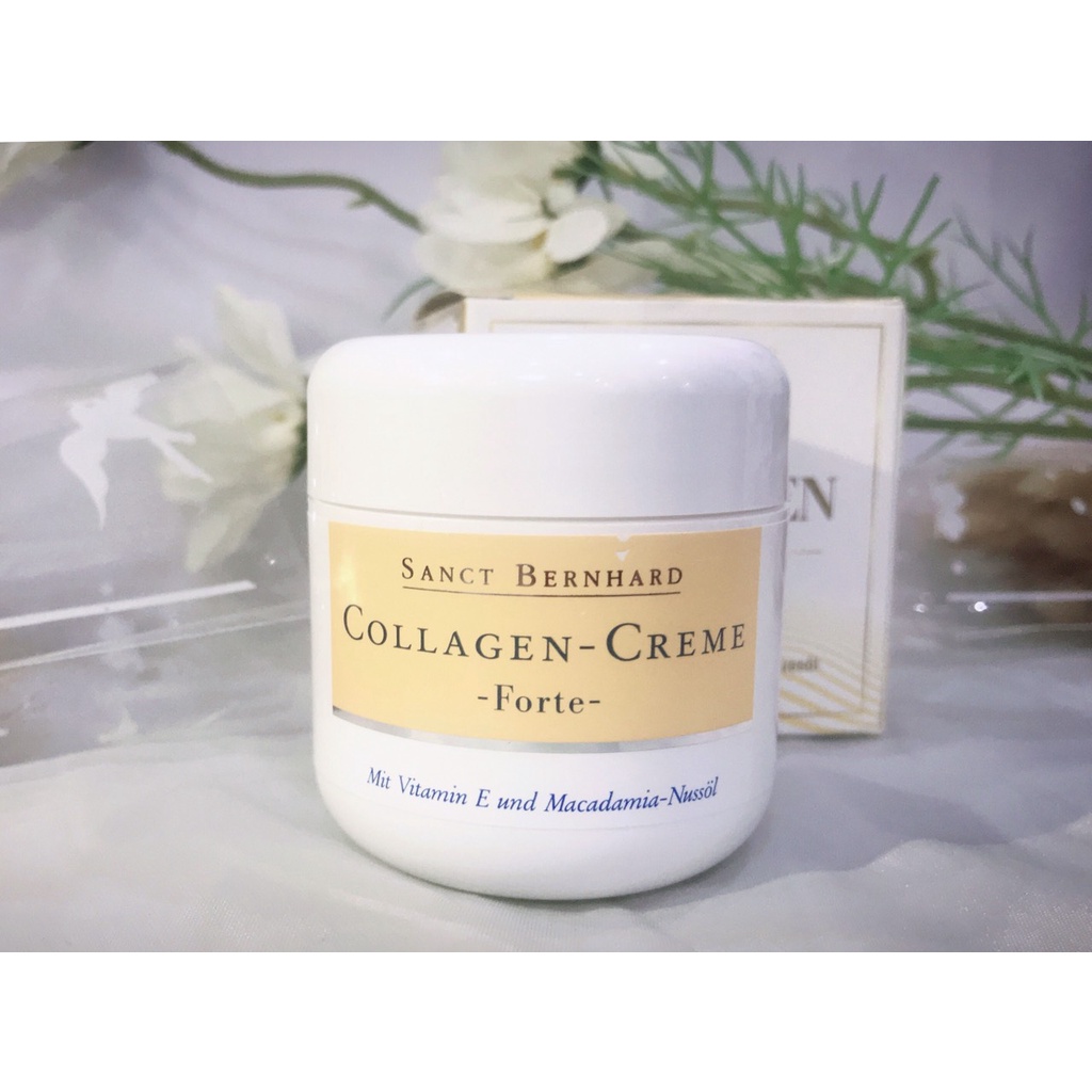 Kem dưỡng da Collagen Forte giúp da trắng mịn, xóa mờ thâm nám, tàn nhang chính hãng Sanct Bernhard 50ml