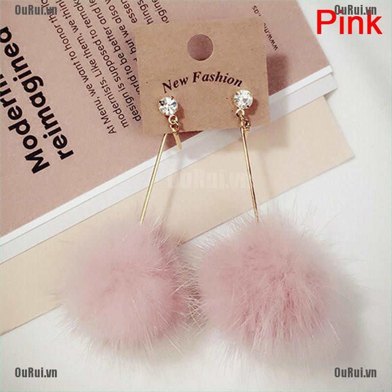 Khuyên Tai Dáng Dài Phối Bèo Thời Trang Cho Nữ