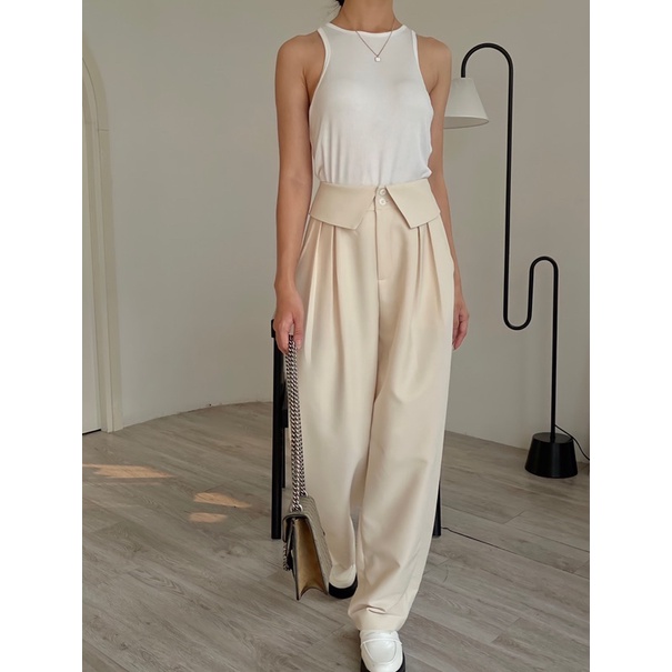 Quần xuông be P17