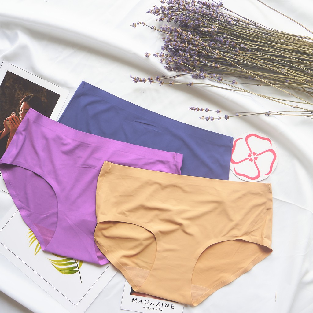 Quần Lót Su Trơn Không Đường May Co Dãn Siêu Thoáng Mát KBRA 5032