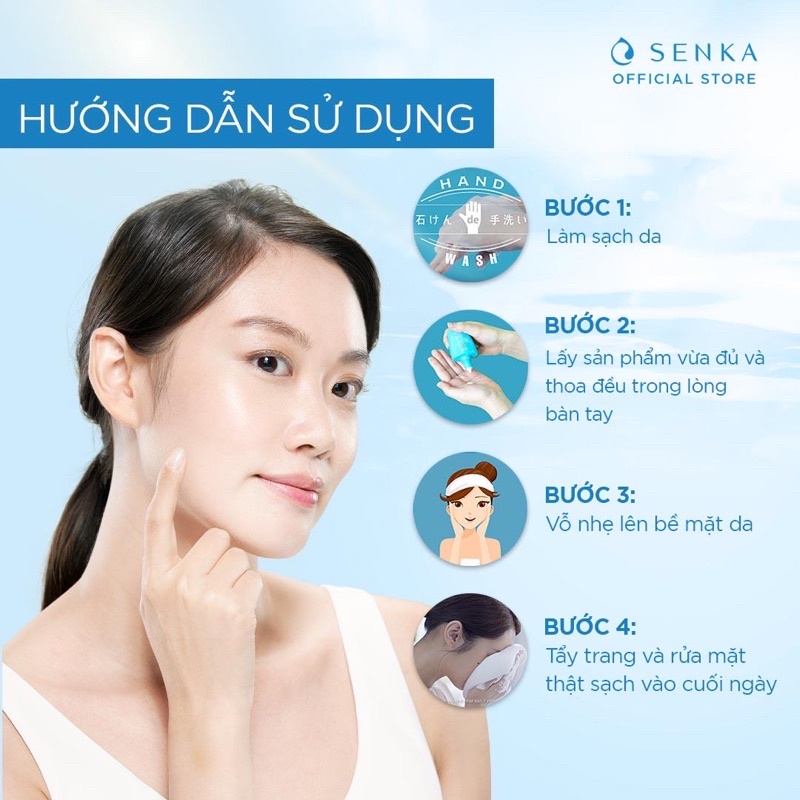 Kem chống nắng dạng sữa Senka Perfect UV Milk 40ml