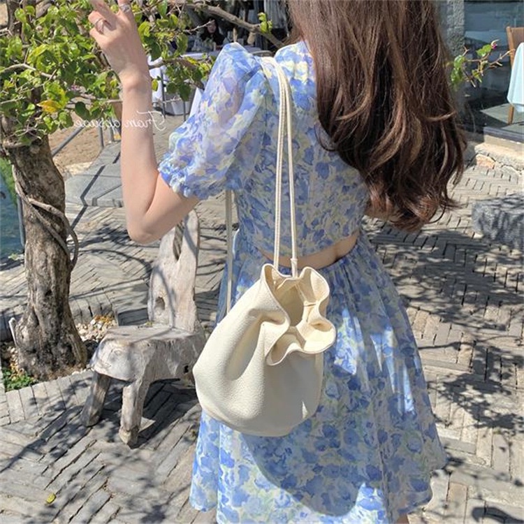 Đầm Hoa Thời Trang Pháp Cổ Tích Chất Lượng Cao