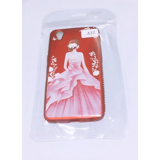 Ốp lưng dẻo hình thời trang gắn đá cho Oppo A37/neo9