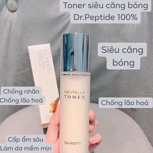 Toner Căng Bóng DR.PEPTI Hàn Quốc 180ml