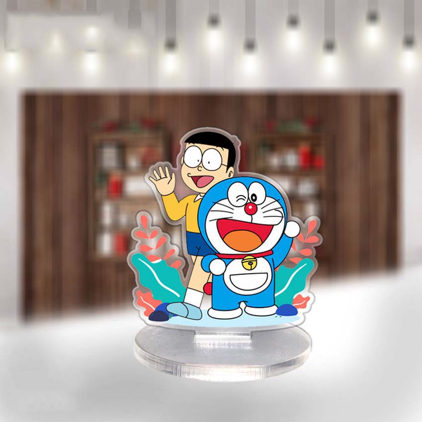 mô hình 2D, standee DORAEMON, móc khóa, standee mica anime hoạt hình dễ thương, quà lưu niệm, quà tặng,sưu tập
