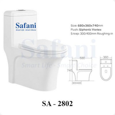 BỒN CẦU 1 KHỐI SANFANI