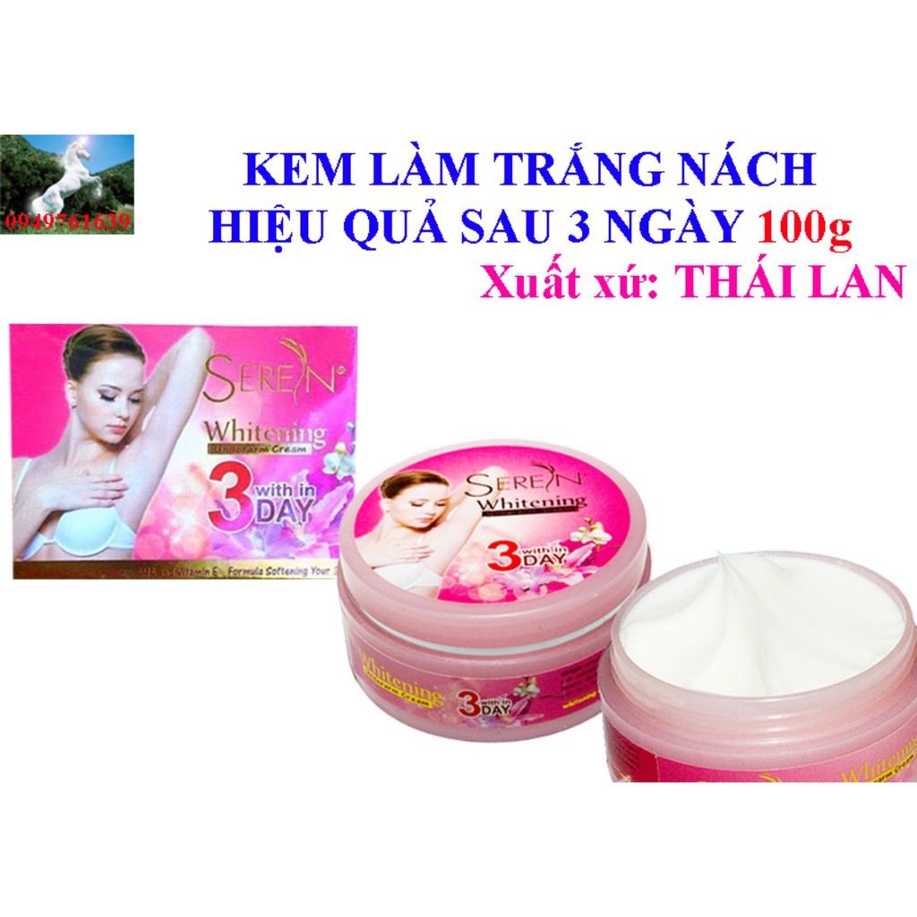Kem giảm thâm nách, thâm mông, bẹn, đầu gối Seren 3DAY Thái Lan | BigBuy360 - bigbuy360.vn