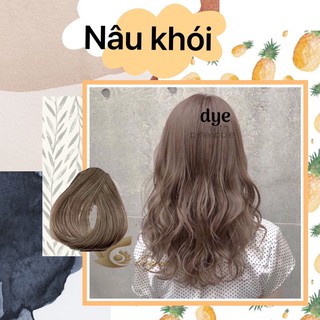 Thuốc nhuộm tóc Dye with pine NÂU KHÓI