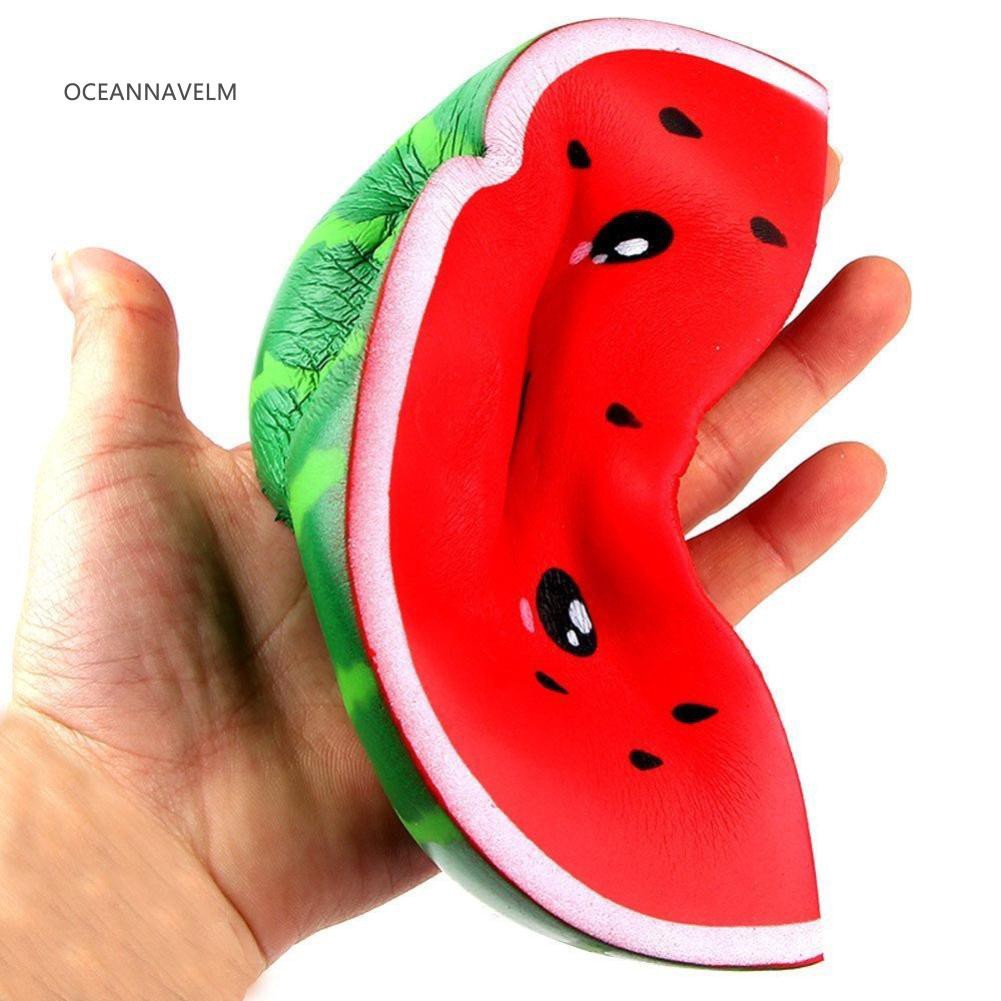 Đồ Chơi Squishy Hình Trái Sầu Riêng - dưa hấu - xoài Hoạt Hình Dễ Thương