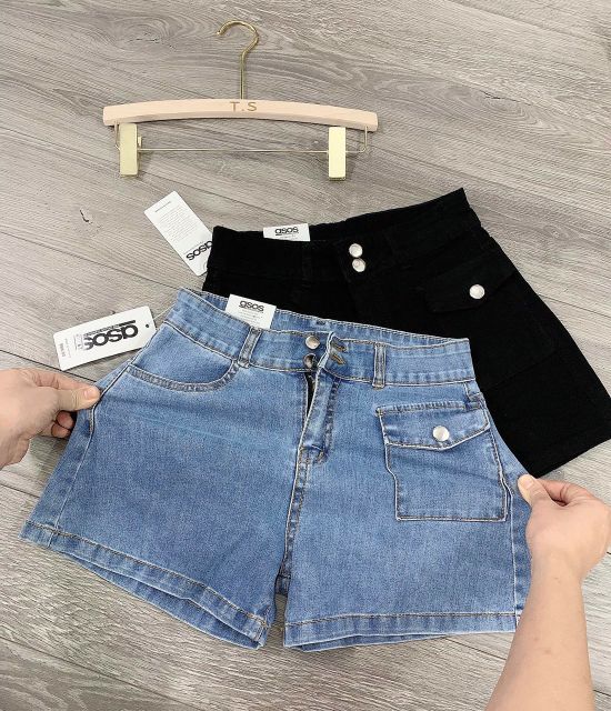 Quần shorts bò túi hộp | WebRaoVat - webraovat.net.vn