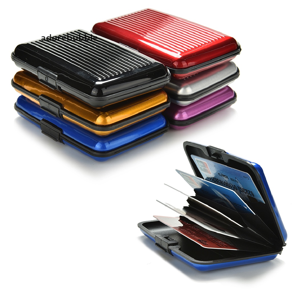Ví Cứng Đựng Thẻ Tín Dụng Chống Quét RFID Bảo Vệ