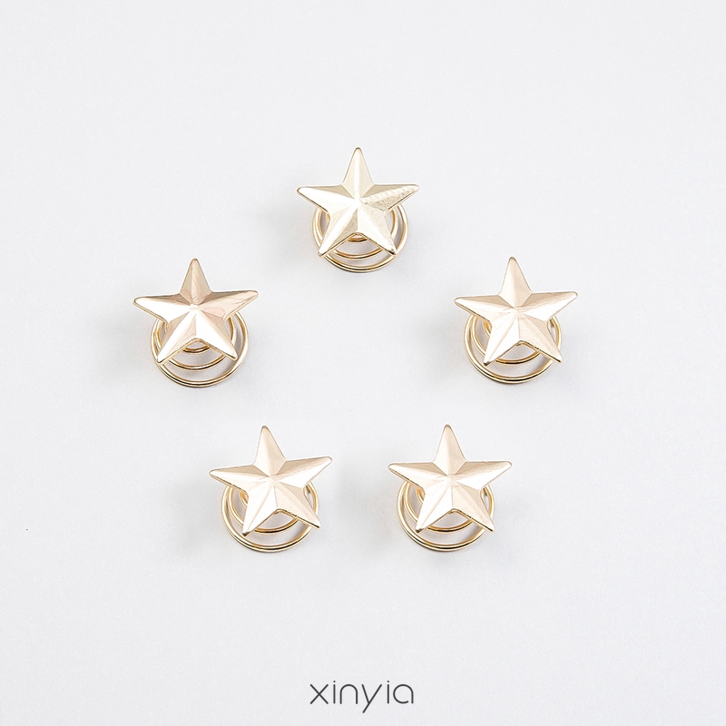 Kẹp Tóc Hình Ngôi Sao Đính Ngọc Trai Xinh Xắn Cho Nữ