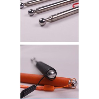 Que chỉ bảng đầu inox dài 1m