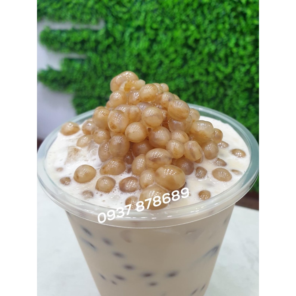 Thạch Nổ Yến Mạch Đài Loan Hộp 850gr - Topping Món Trà Sữa Nướng Phong Vị Đài Loan