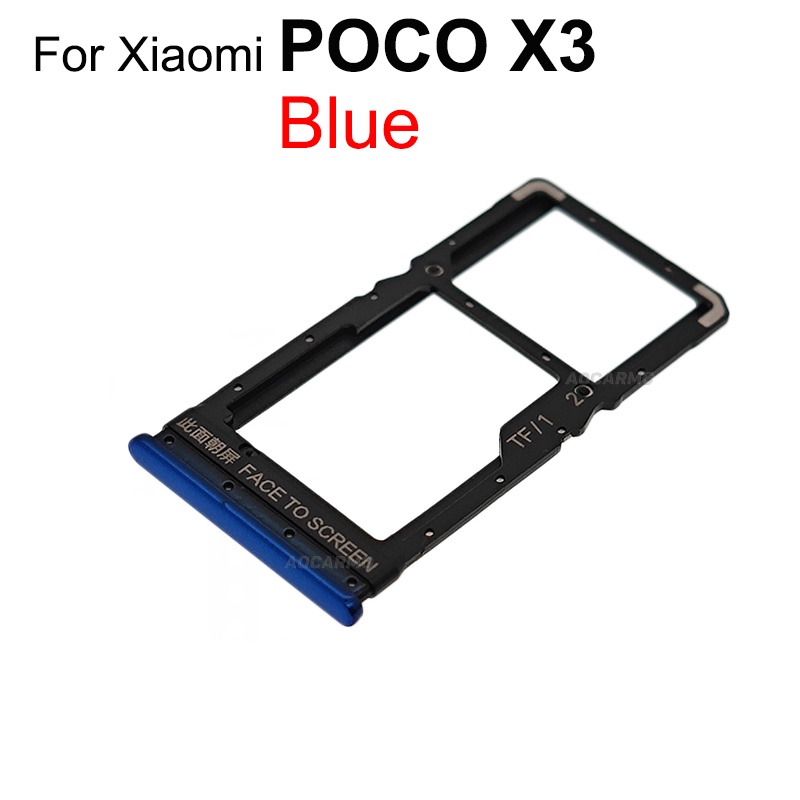 1 Khe Đựng Thẻ SIM Thay Thế Cho Điện Thoại Xiaomi POCO X3 X3Pro