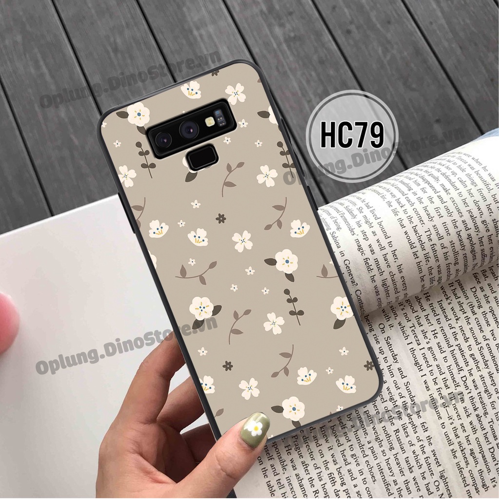 Ốp lưng Samsung Note 9 in hình hoa nhỏ basic dễ thương dáng ôm viền chức năng bảo vệ camera bền đẹp