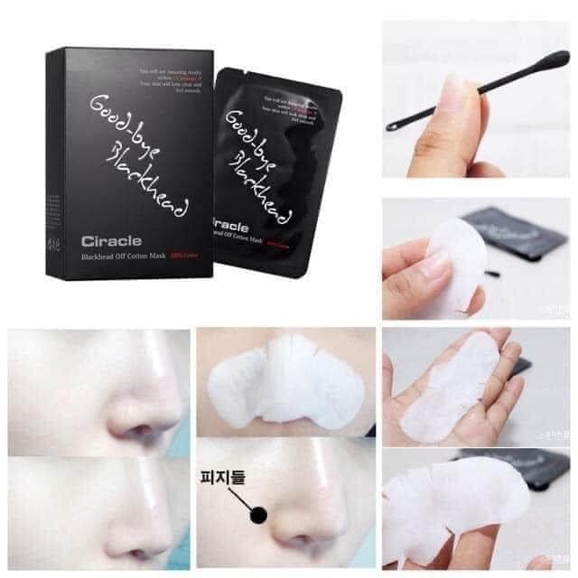 Miếng lột mụn đầu đen Ciracle Goodbye blackhead